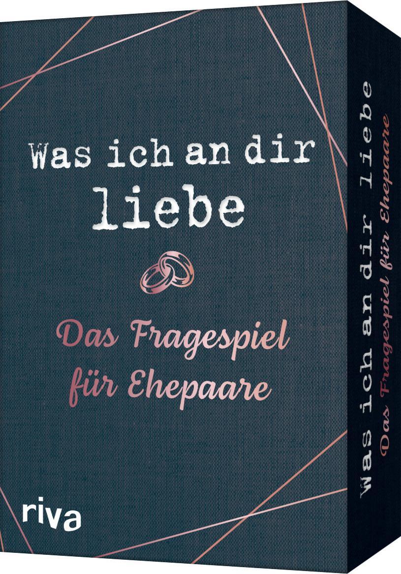 Cover: 9783742316363 | Was ich an dir liebe - Das Fragespiel für Ehepaare | Riva Verlag