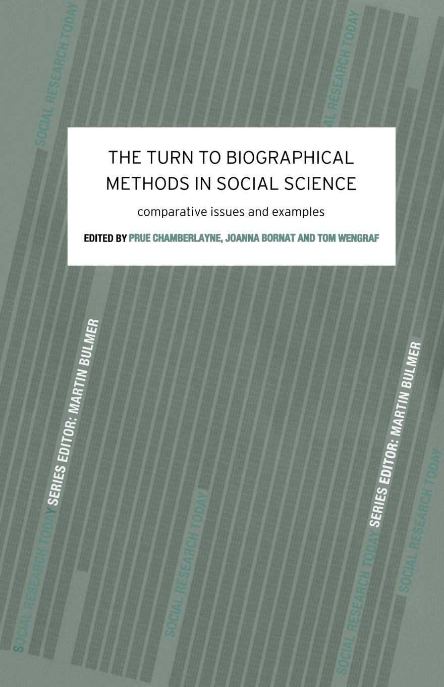 Cover: 9780415228381 | The Turn to Biographical Methods in Social Science | Taschenbuch