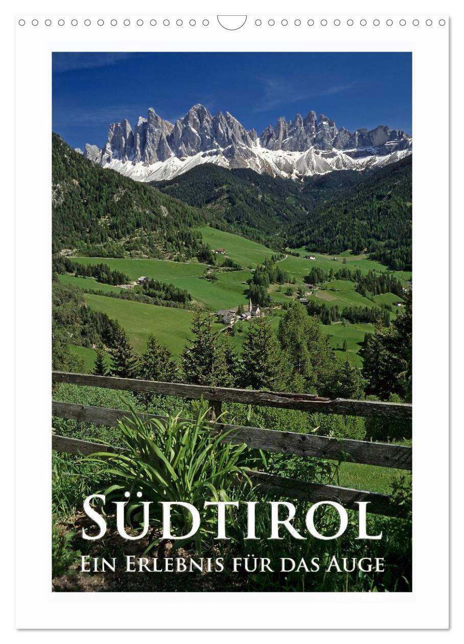 Cover: 9783457060445 | Südtirol - Ein Erlebnis für das Auge (Wandkalender 2025 DIN A3...