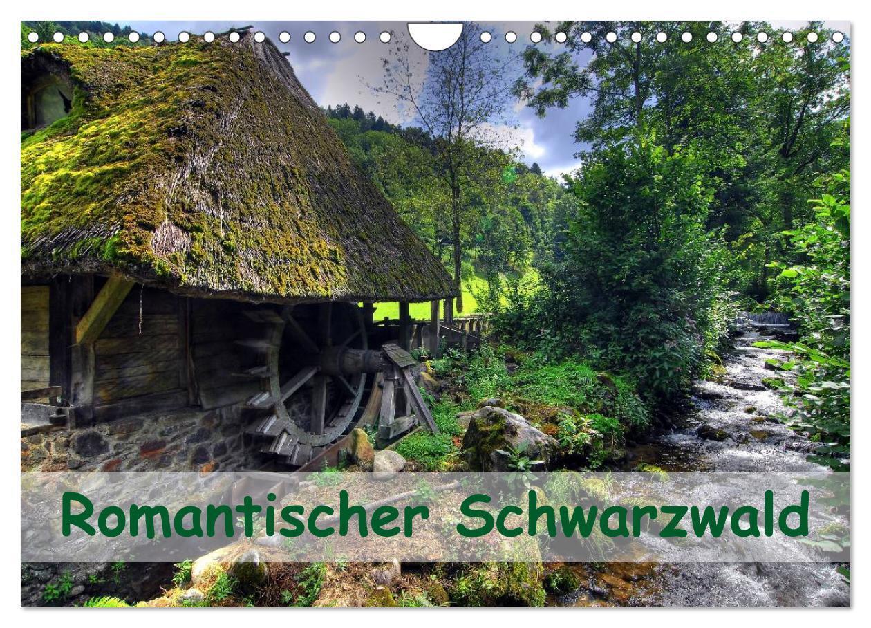 Cover: 9783435676132 | Romantischer Schwarzwald (Wandkalender 2025 DIN A4 quer), CALVENDO...