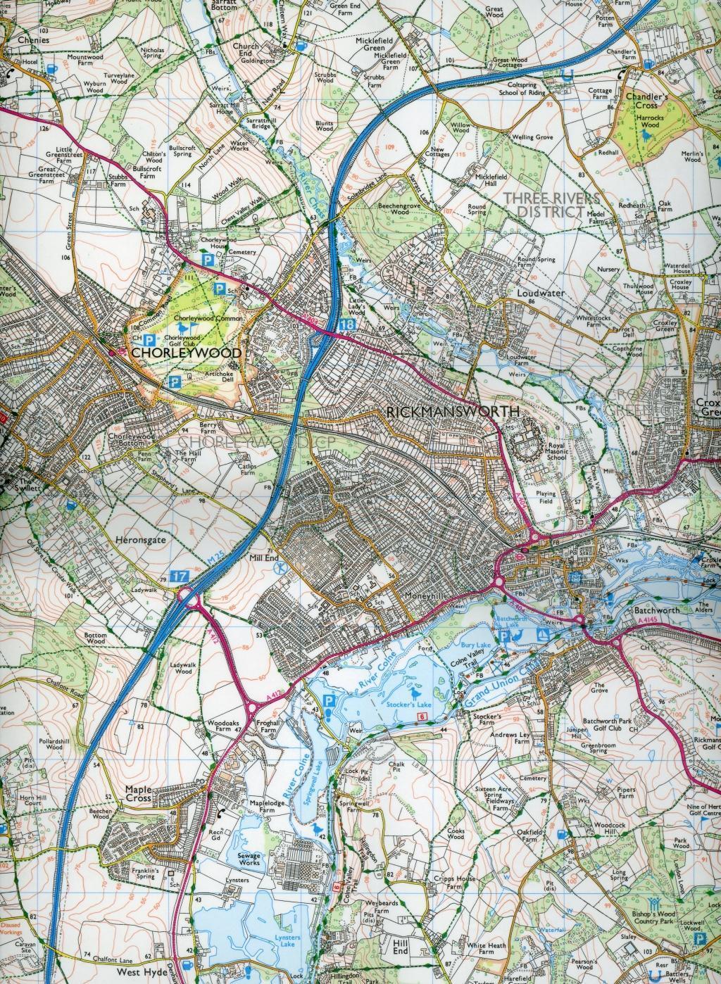 Bild: 9780319470442 | Chiltern Hills East | Ordnance Survey | (Land-)Karte | Karte/Landkarte