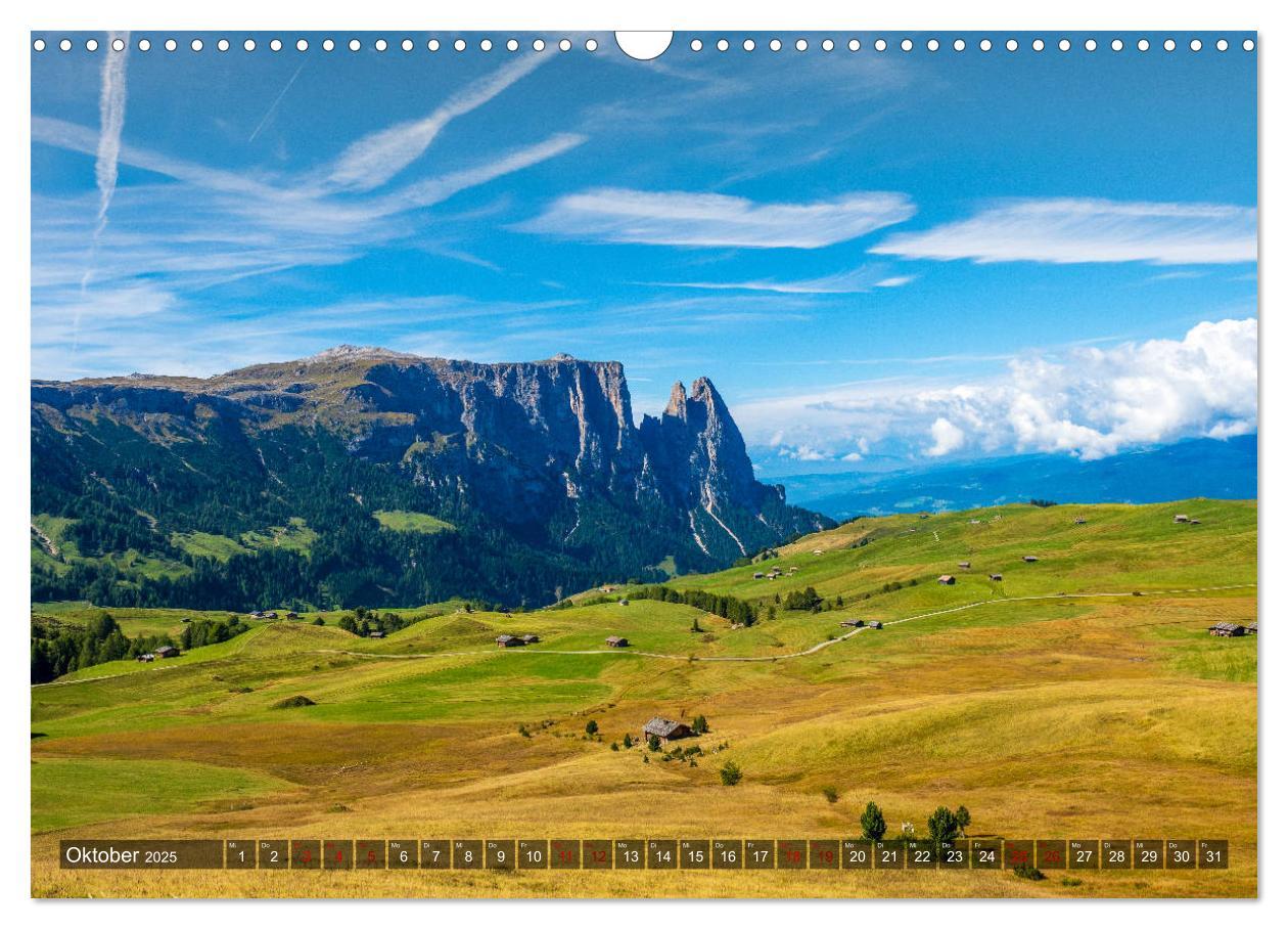 Bild: 9783435127115 | Sehnsucht Seiser Alm (Wandkalender 2025 DIN A3 quer), CALVENDO...