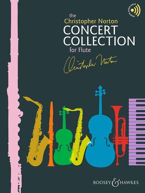 Cover: 9781784546717 | Concert Collection for Flute and Piano Book/Online Audio | Norton