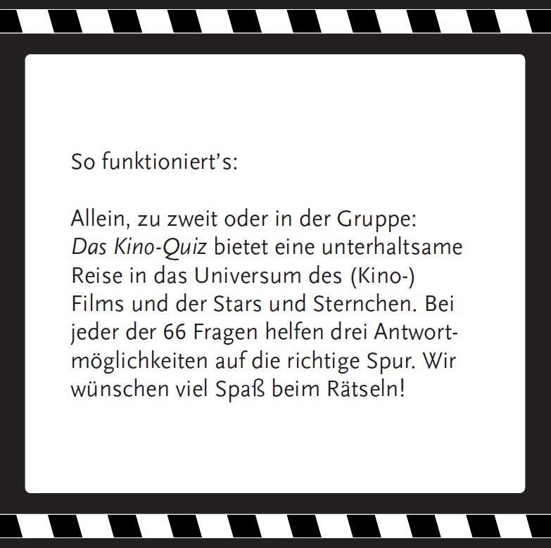 Bild: 4250364119405 | Kino-Quiz (Neuauflage) | Box mit 66 Spielkarten und Anleitung | Spiel