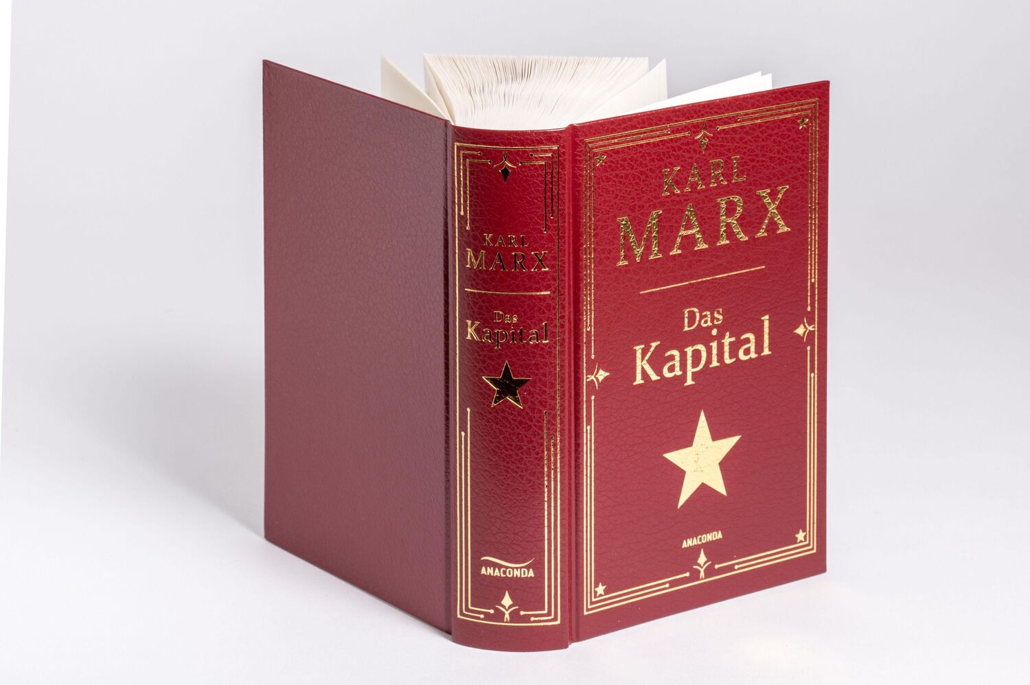 Bild: 9783730613979 | Das Kapital. Gebunden in Cabra-Leder, mit Goldprägung | Karl Marx