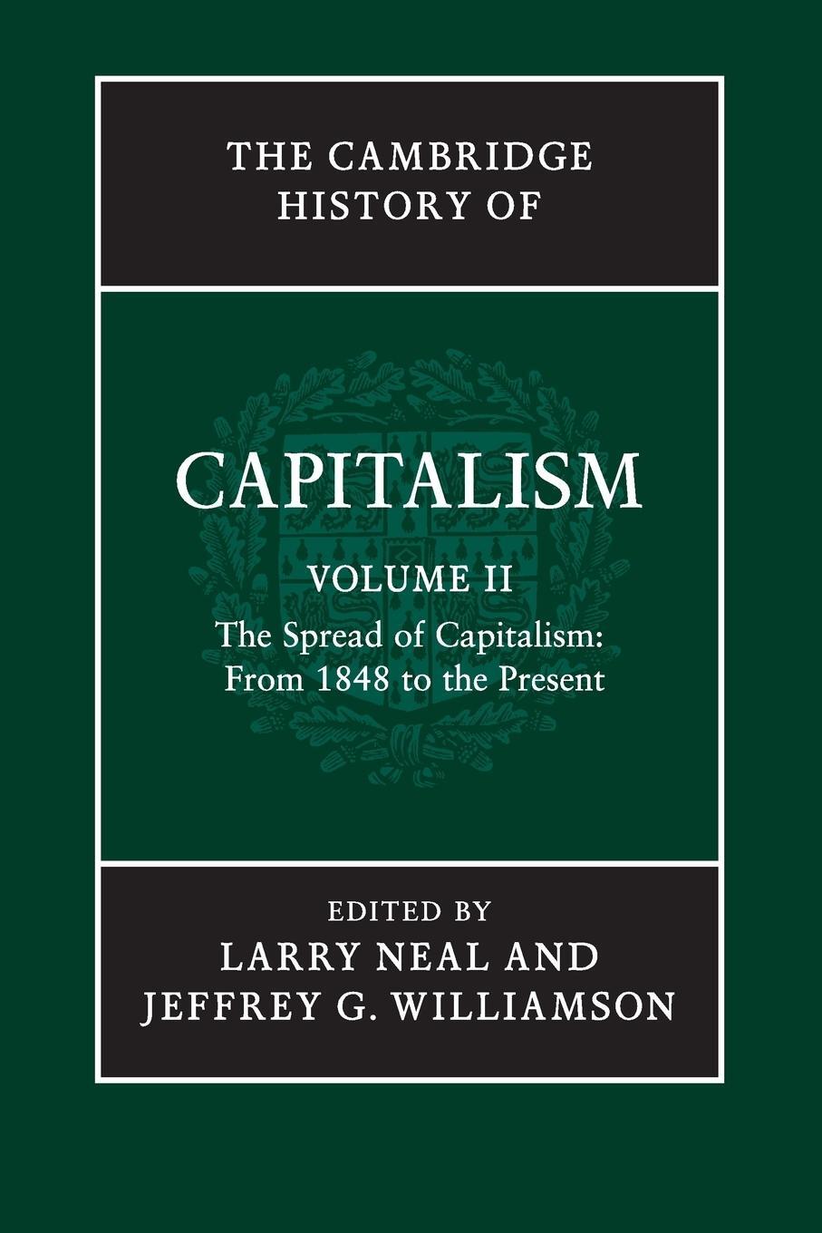 Cover: 9781107583351 | The Cambridge History of Capitalism | Jeffrey G. Williamson | Buch