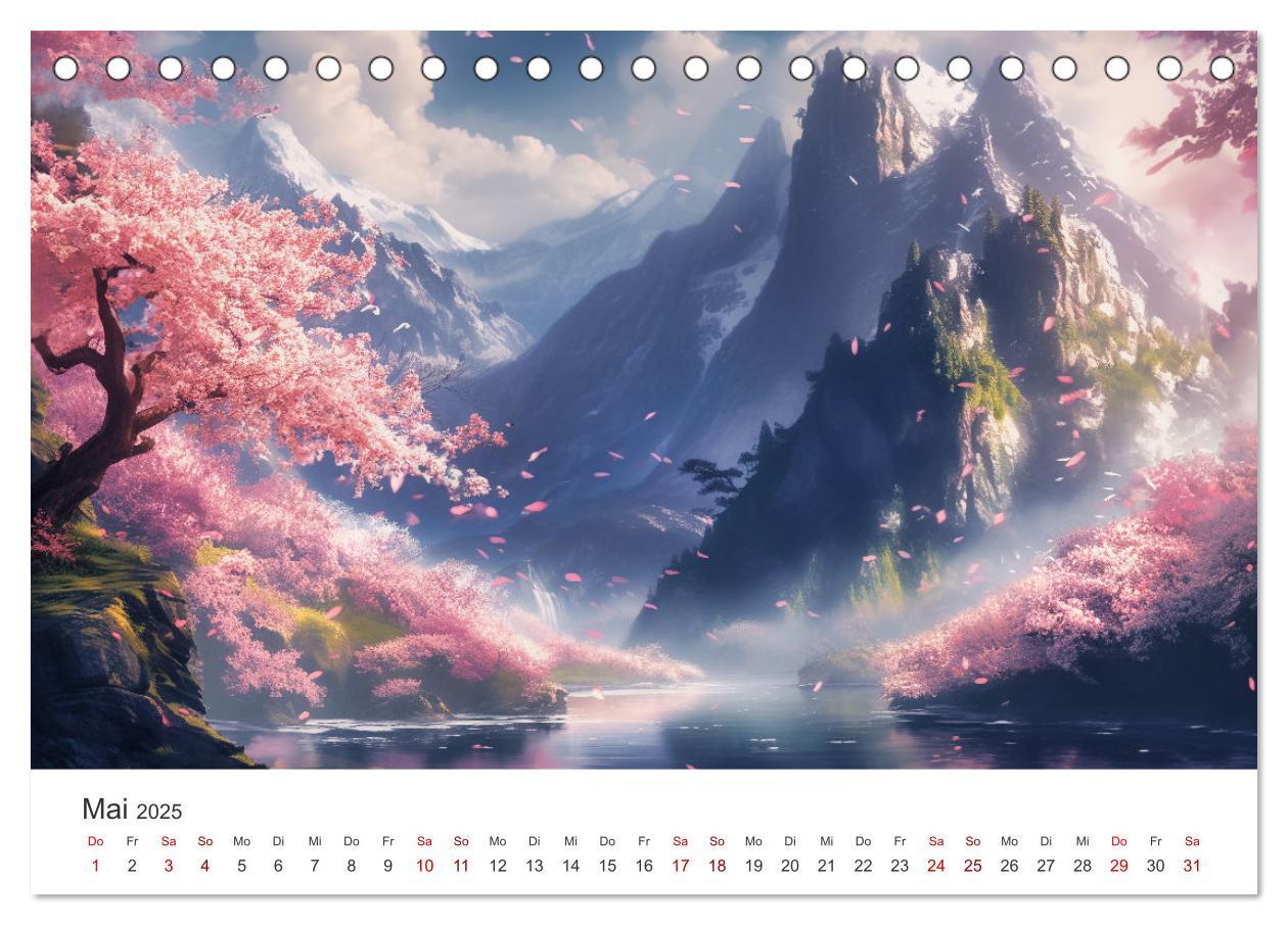 Bild: 9783383786235 | Anime - Welten: Eine Reise durch verträumte Welten (Tischkalender...