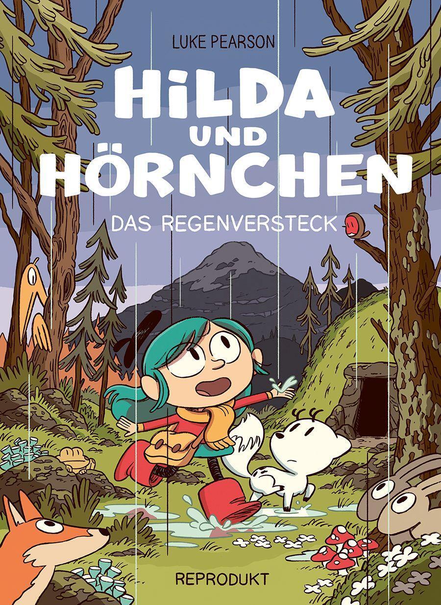 Cover: 9783956404306 | Hilda und Hörnchen | Das Regenversteck | Luke Pearson | Buch | 56 S.