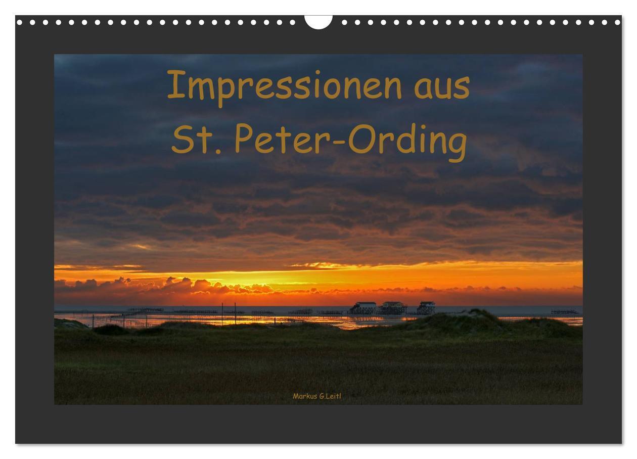 Cover: 9783435659968 | Impressionen aus St. Peter-Ording (Wandkalender 2025 DIN A3 quer),...