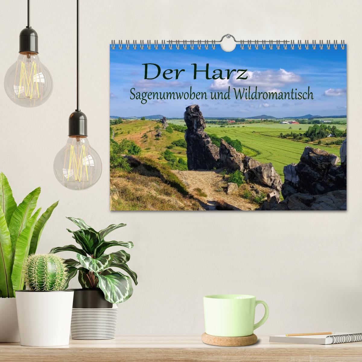 Bild: 9783435533886 | Der Harz - Sagenumwoben und Wildromantisch (Wandkalender 2025 DIN...