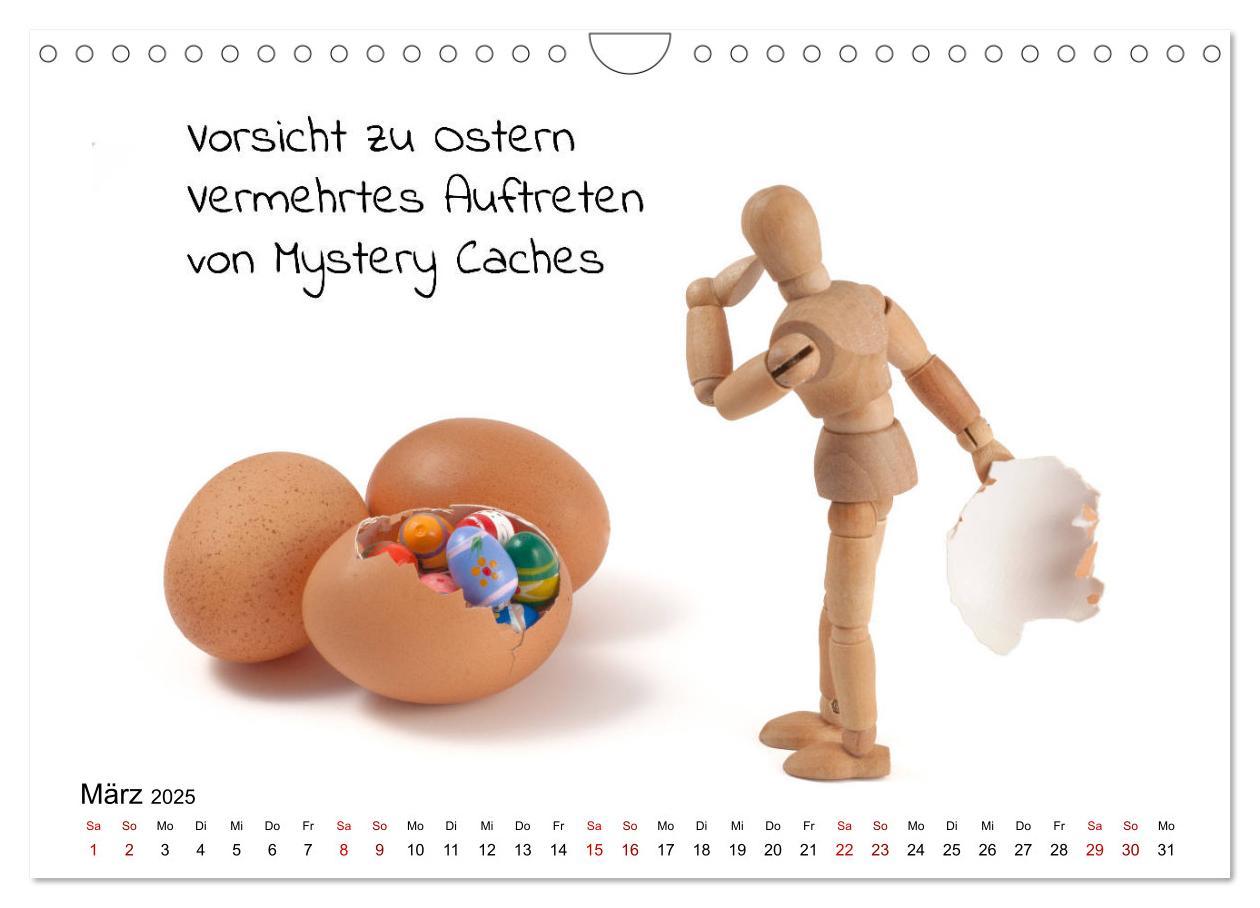 Bild: 9783435138180 | Ich Geocache jetzt (Wandkalender 2025 DIN A4 quer), CALVENDO...