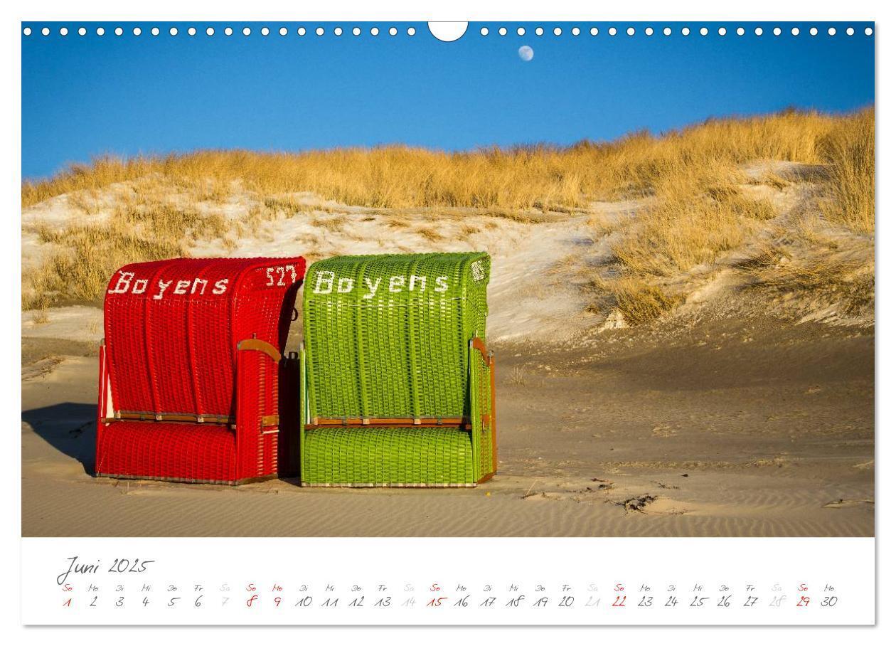 Bild: 9783435601318 | Amrum - Eine farbenfrohe Insellandschaft (Wandkalender 2025 DIN A3...