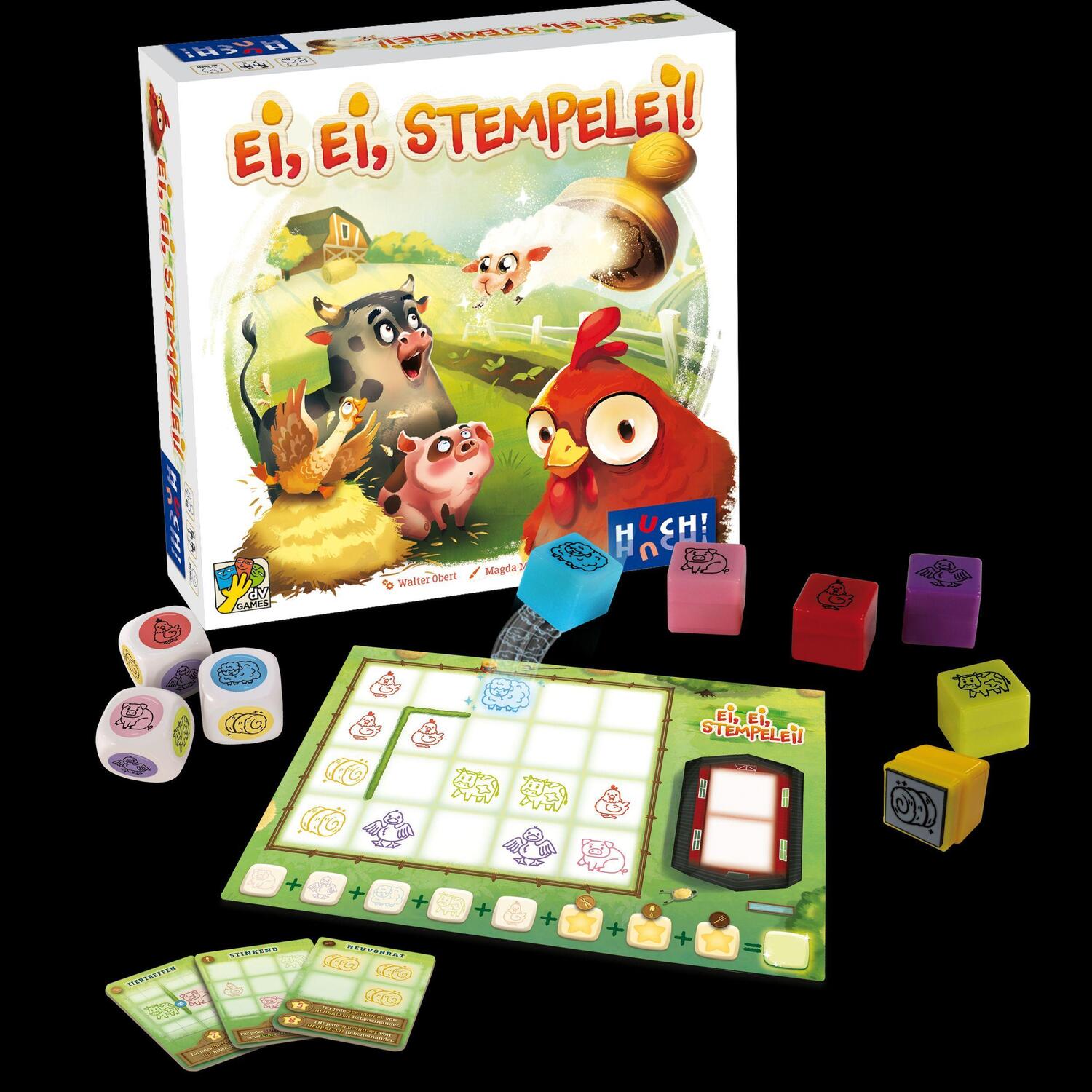 Bild: 4260071883322 | Ei, Ei, Stempelei! | Walter Obert | Spiel | 883322 | Deutsch | 2024