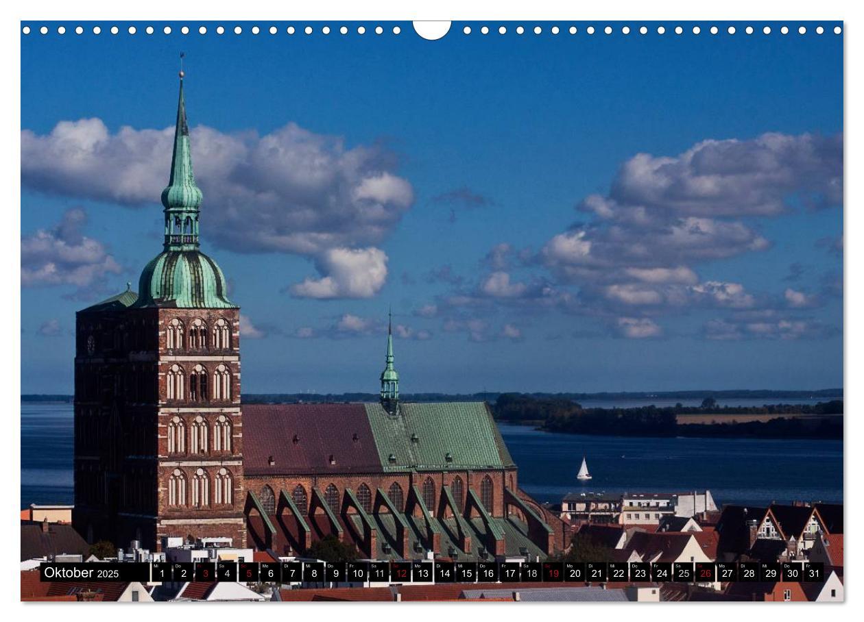 Bild: 9783435549603 | Ostseeperle Stralsund (Wandkalender 2025 DIN A3 quer), CALVENDO...