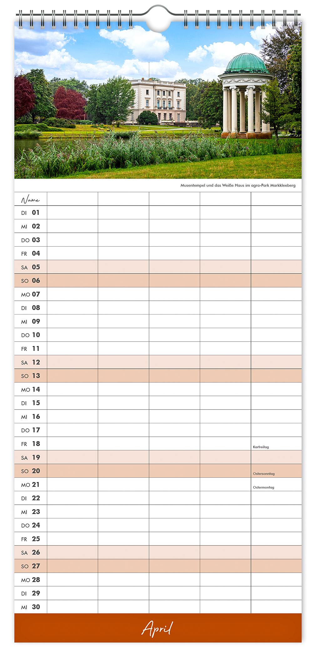 Bild: 9783910680784 | Kalender Familienplaner Leipzig 2025 | K4 Verlag (u. a.) | Kalender