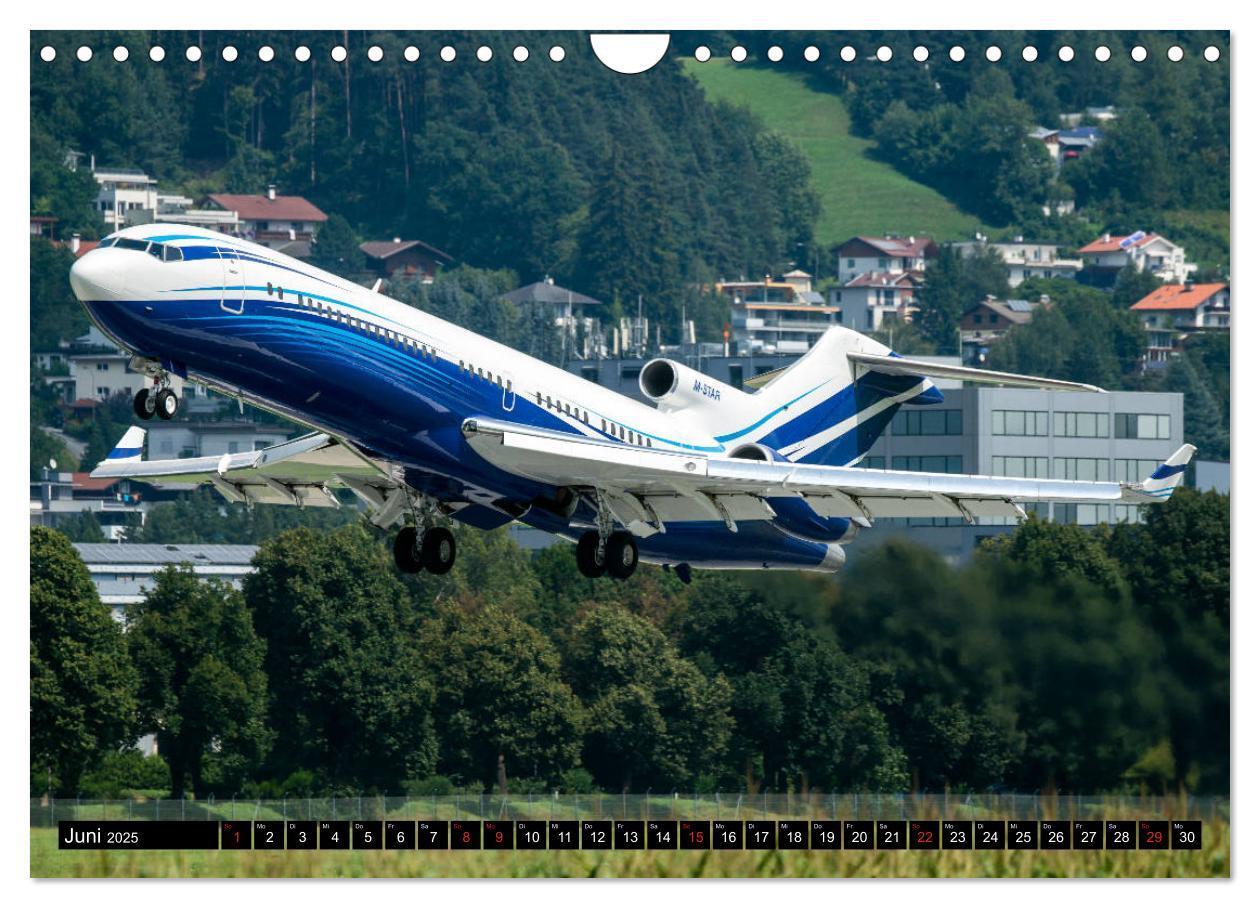 Bild: 9783435186457 | Flugzeugkalender (Wandkalender 2025 DIN A4 quer), CALVENDO...