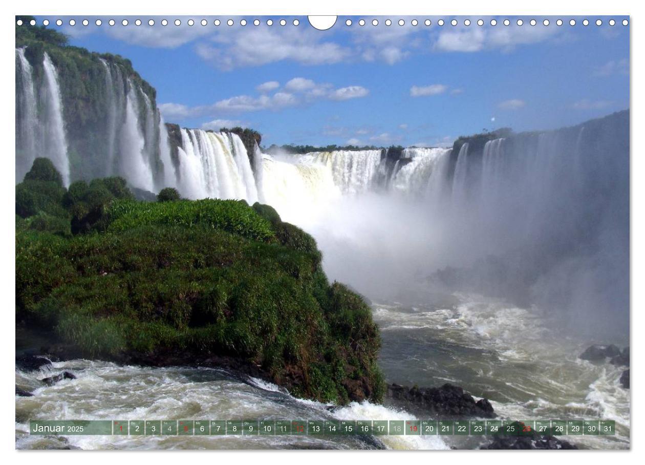 Bild: 9783435717309 | Mein Südamerika, mein Iguazu (Wandkalender 2025 DIN A3 quer),...