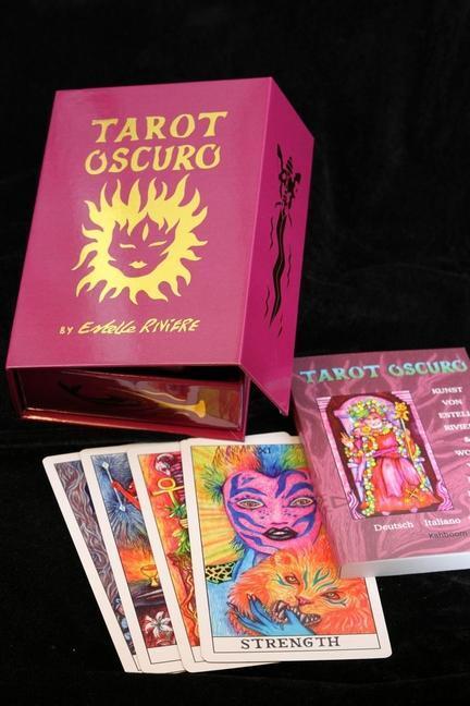 Cover: 9780957627598 | Tarot Oscuro: German, Italian, Portugeuse Version | Rivière (u. a.)