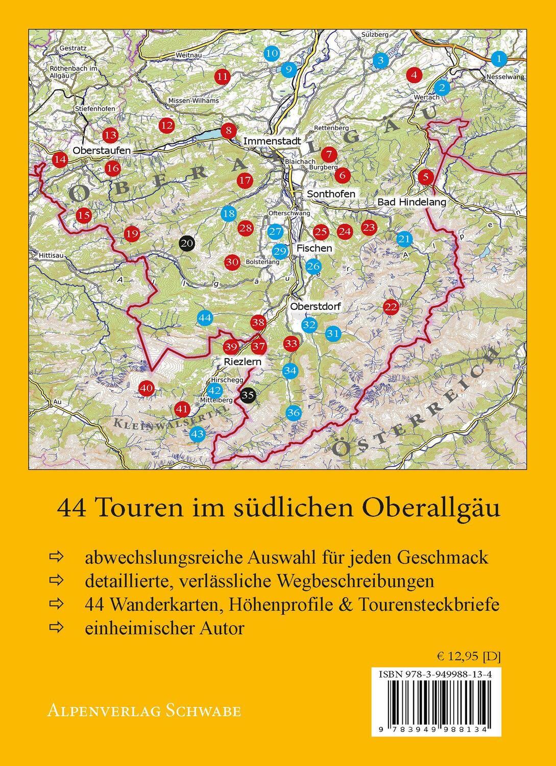 Bild: 9783949988134 | Leichte Wanderungen Oberallgäu | Gerald Schwabe | Taschenbuch | 2022