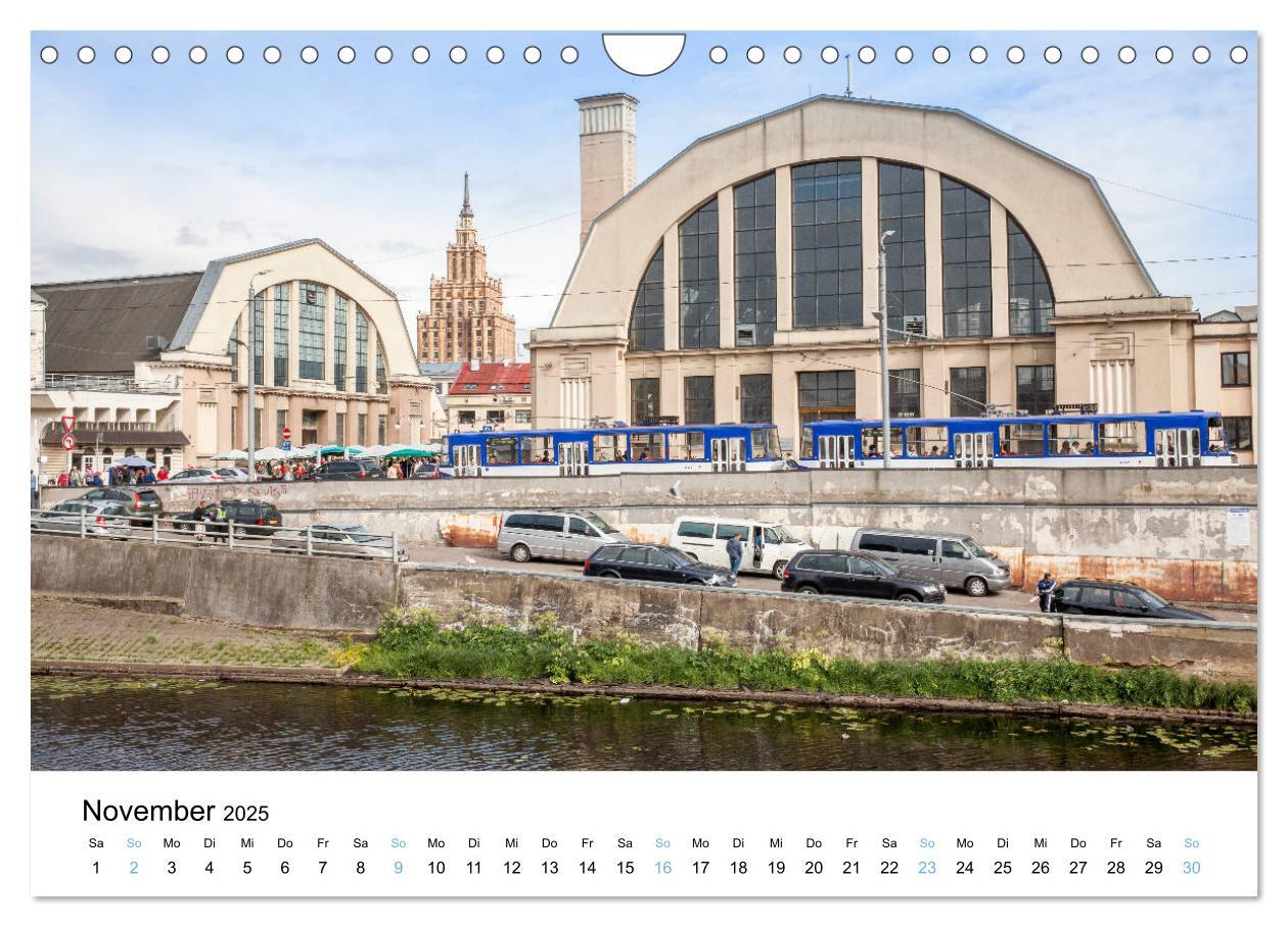 Bild: 9783435378135 | Riga - Metropole des Baltikums (Wandkalender 2025 DIN A4 quer),...