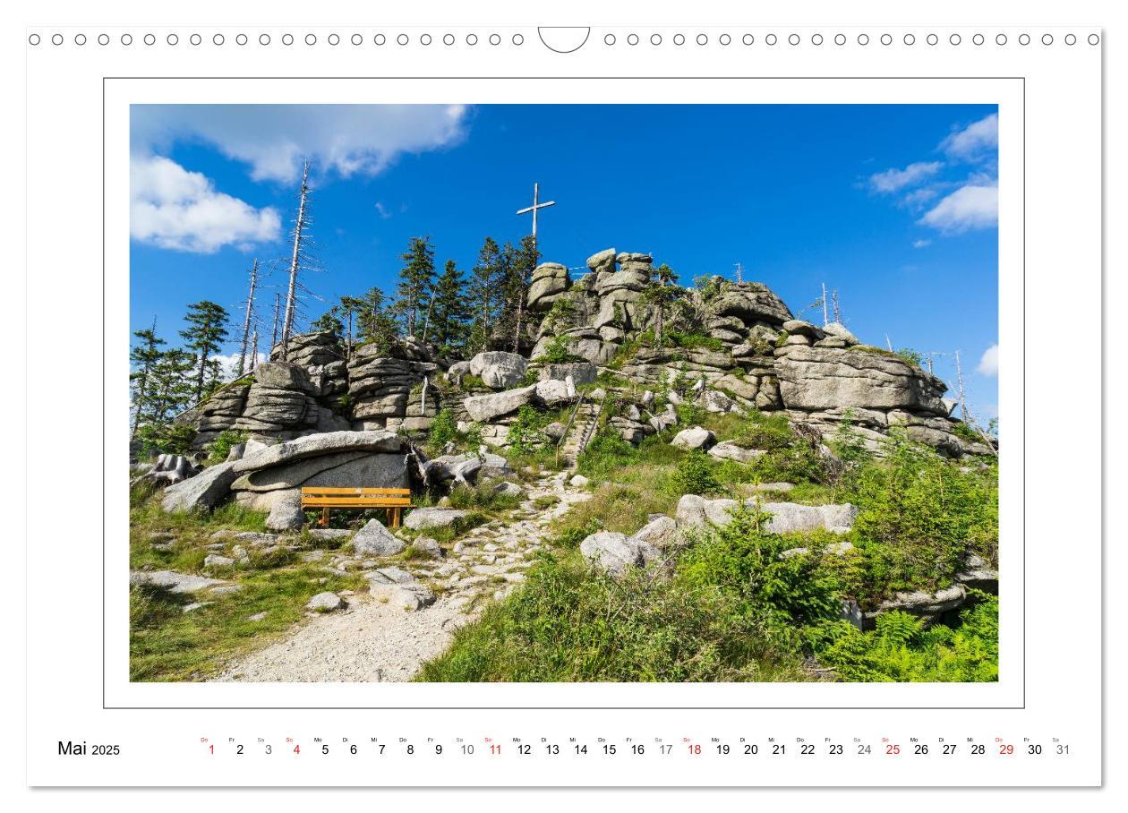 Bild: 9783435462179 | Unterwegs im Bayerischen Wald (Wandkalender 2025 DIN A3 quer),...