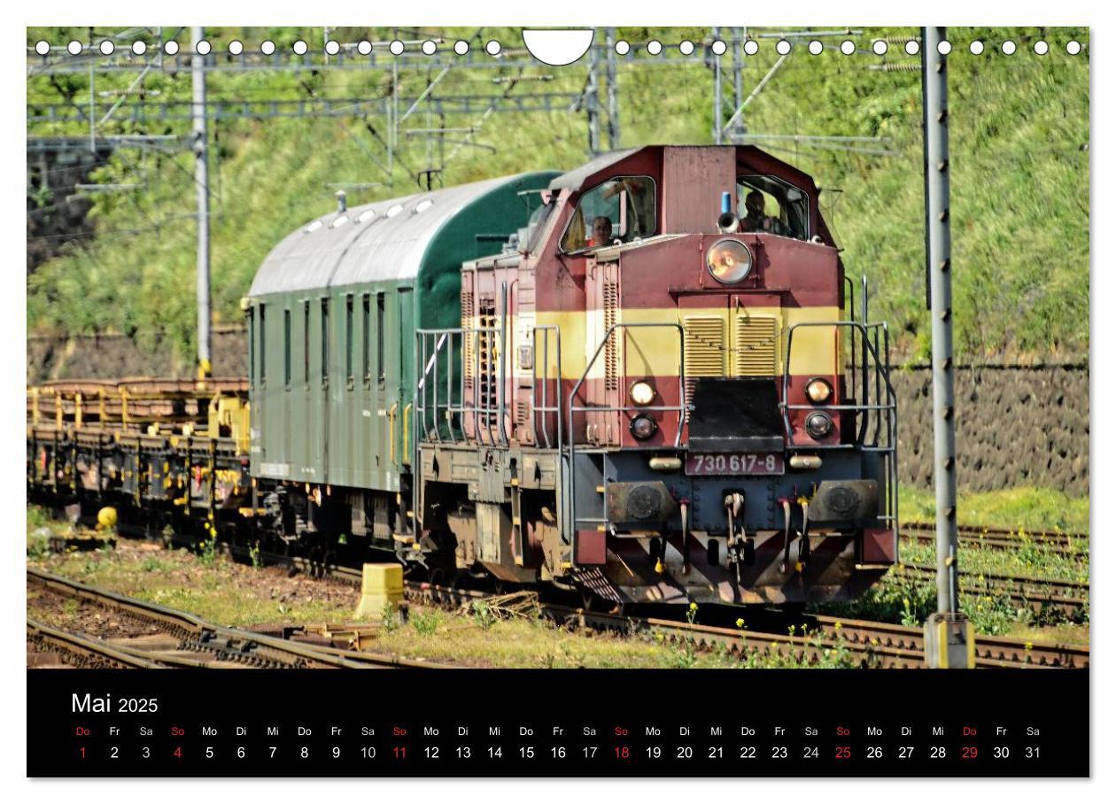 Bild: 9783435613571 | Europäische Eisenbahnen im Auge der Kamera (Wandkalender 2025 DIN...