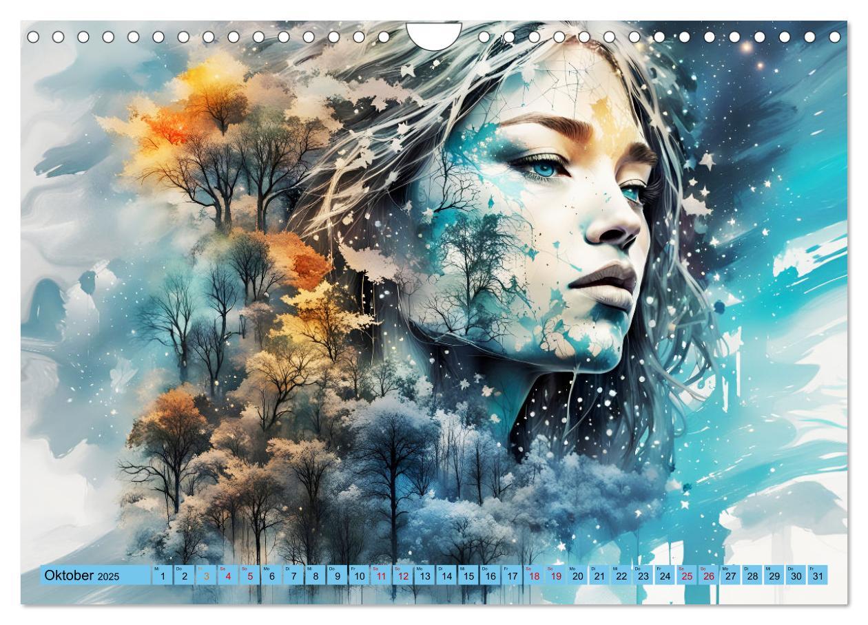 Bild: 9783383816291 | Wilde Ladys (Wandkalender 2025 DIN A4 quer), CALVENDO Monatskalender