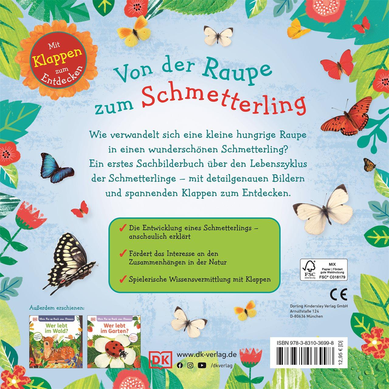 Rückseite: 9783831036998 | Wie wird die Raupe zum Schmetterling? | DK Verlag - Kids | Buch | 2019