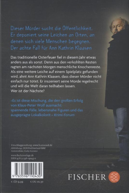 Rückseite: 9783596190430 | Ostfriesenfeuer | Der achte Fall für Ann Kathrin Klaasen | Wolf | Buch