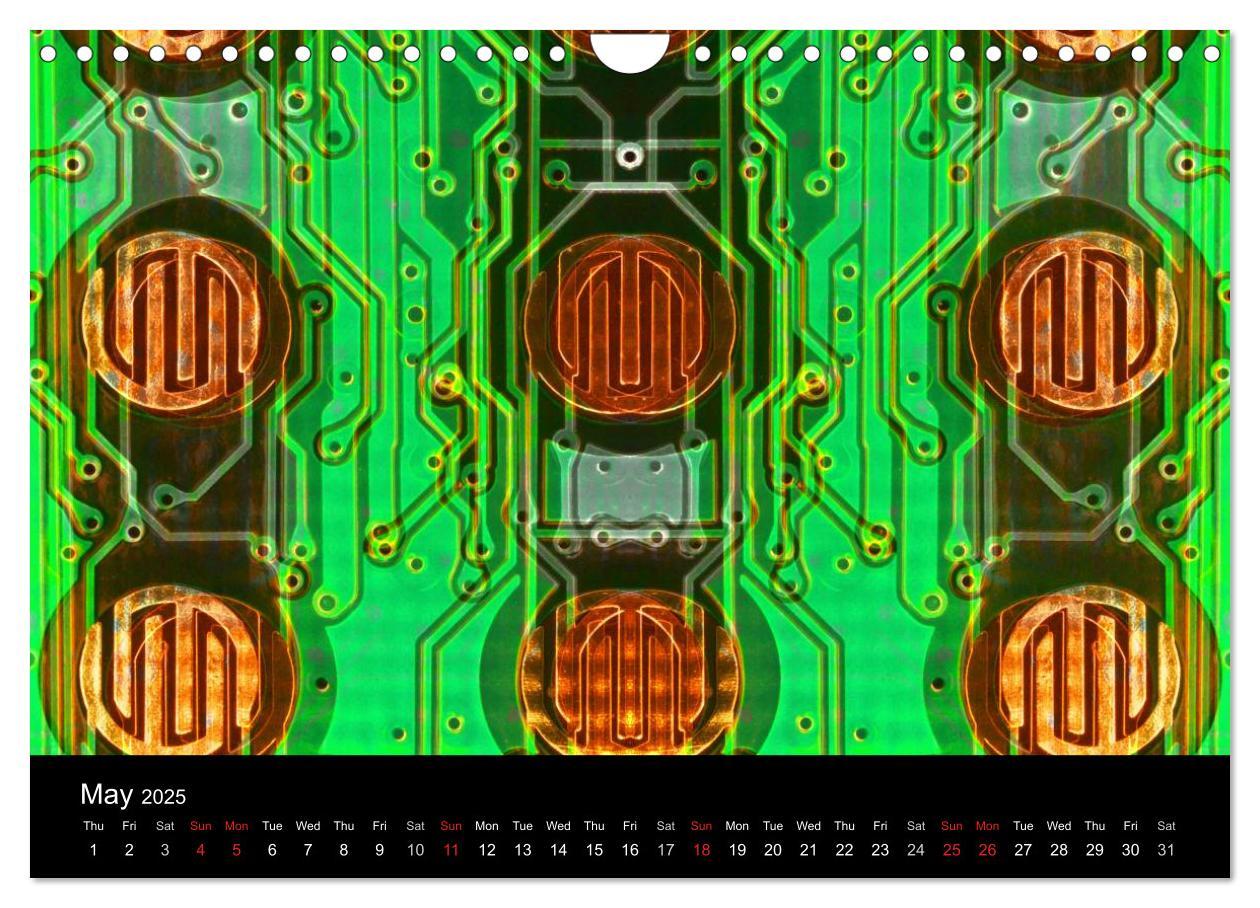 Bild: 9781325992966 | Computer Close Up (Wall Calendar 2025 DIN A4 landscape), CALVENDO...