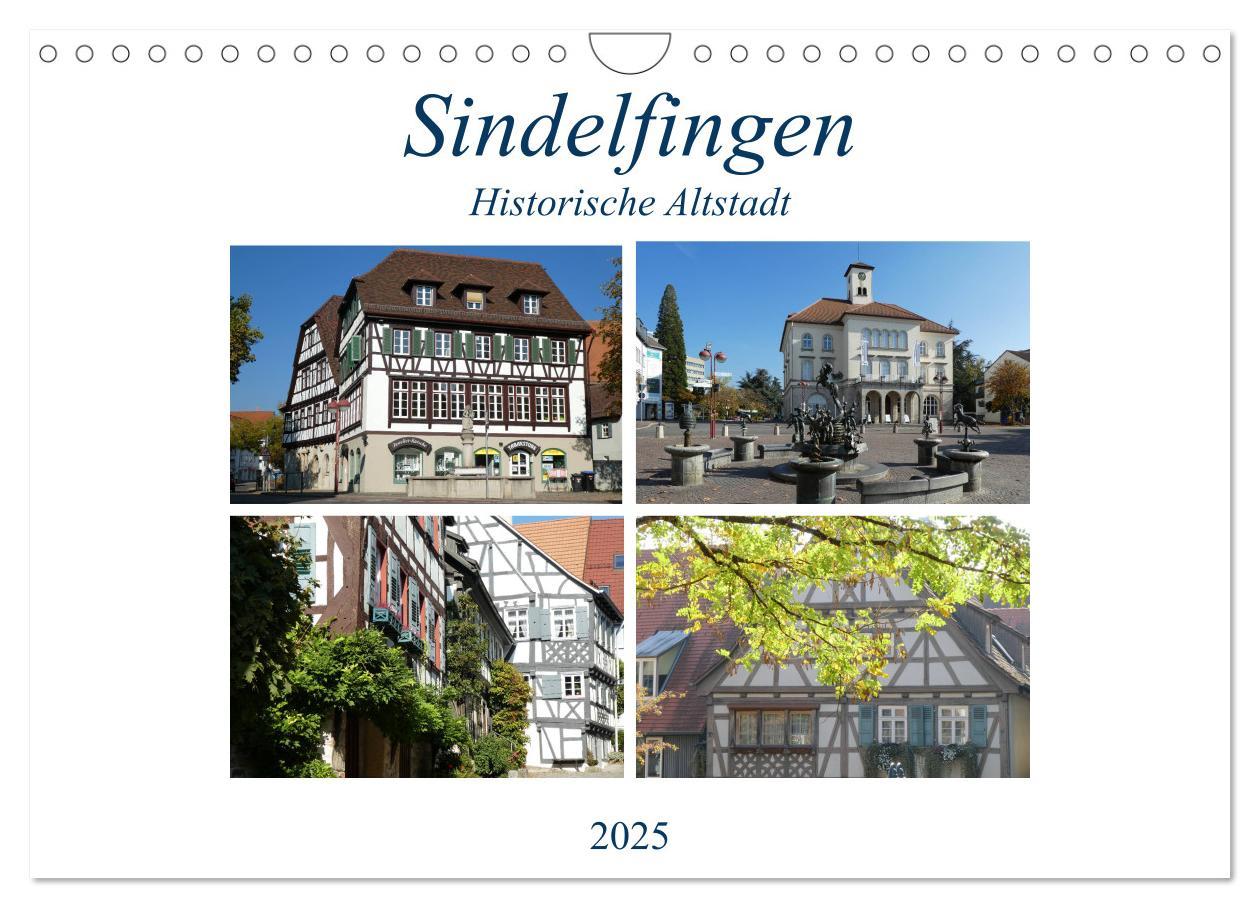 Cover: 9783435277346 | Sindelfingen - Historische Altstadt (Wandkalender 2025 DIN A4...