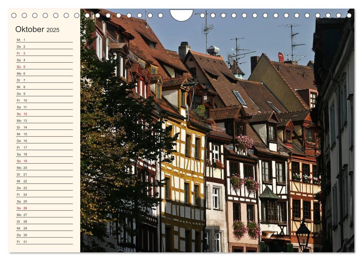 Bild: 9783435612802 | Kaiserstadt Nürnberg (Wandkalender 2025 DIN A4 quer), CALVENDO...