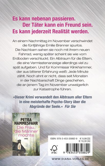 Bild: 9783453358829 | An einem Tag im November | Roman | Petra Hammesfahr | Taschenbuch