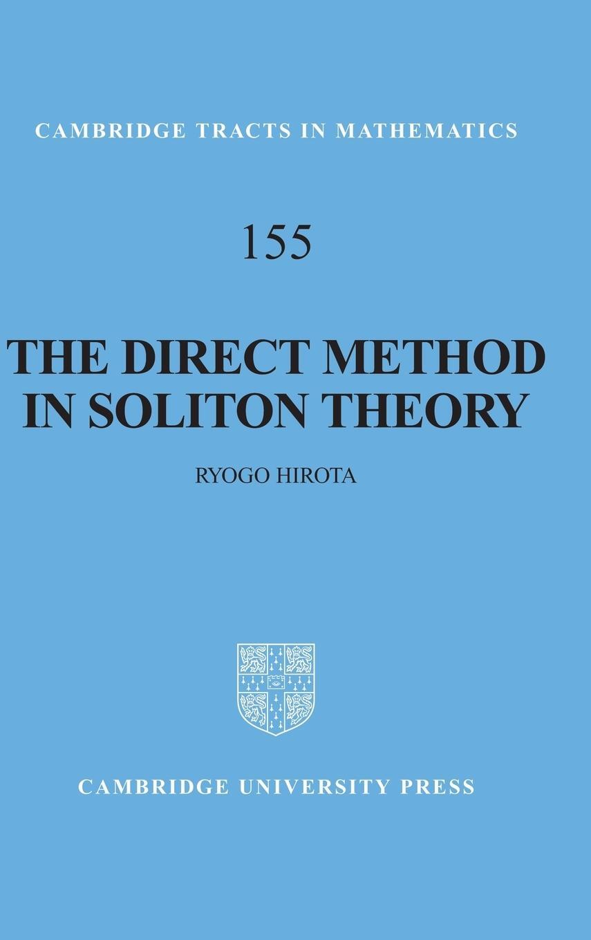 Cover: 9780521836609 | The Direct Method in Soliton Theory | Ryogo Hirota | Buch | Englisch