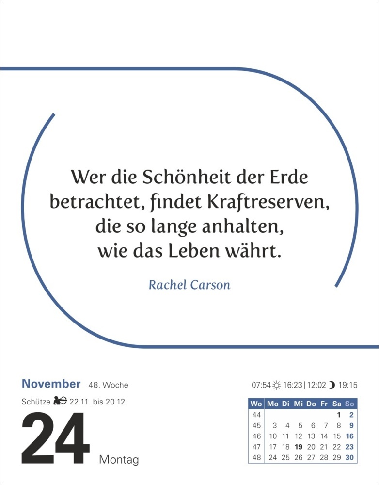 Bild: 9783840033599 | Zitate Tagesabreißkalender 2025 | Berthold Budde | Kalender | Geblockt