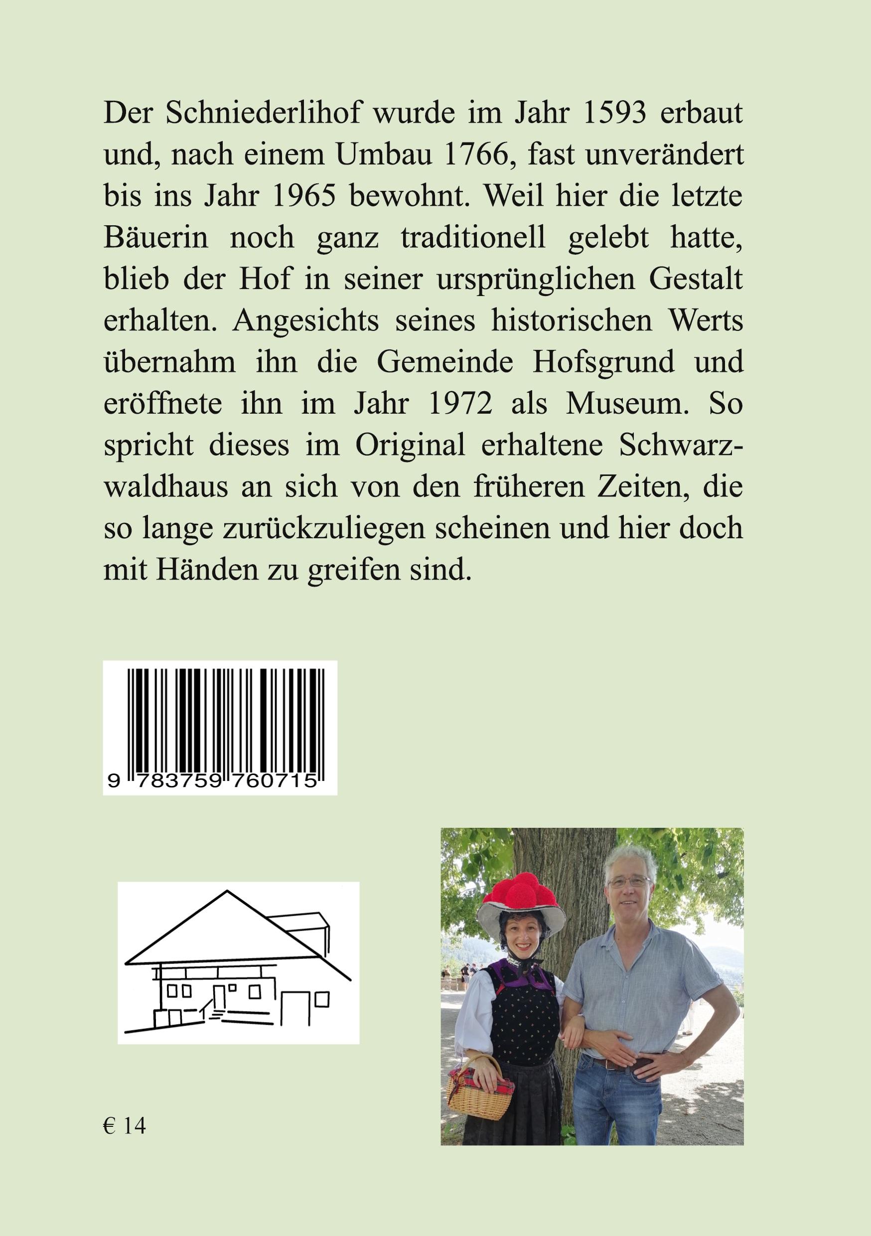 Rückseite: 9783759760715 | Schniederlihof | Andreas Venzke | Taschenbuch | 100 S. | Deutsch