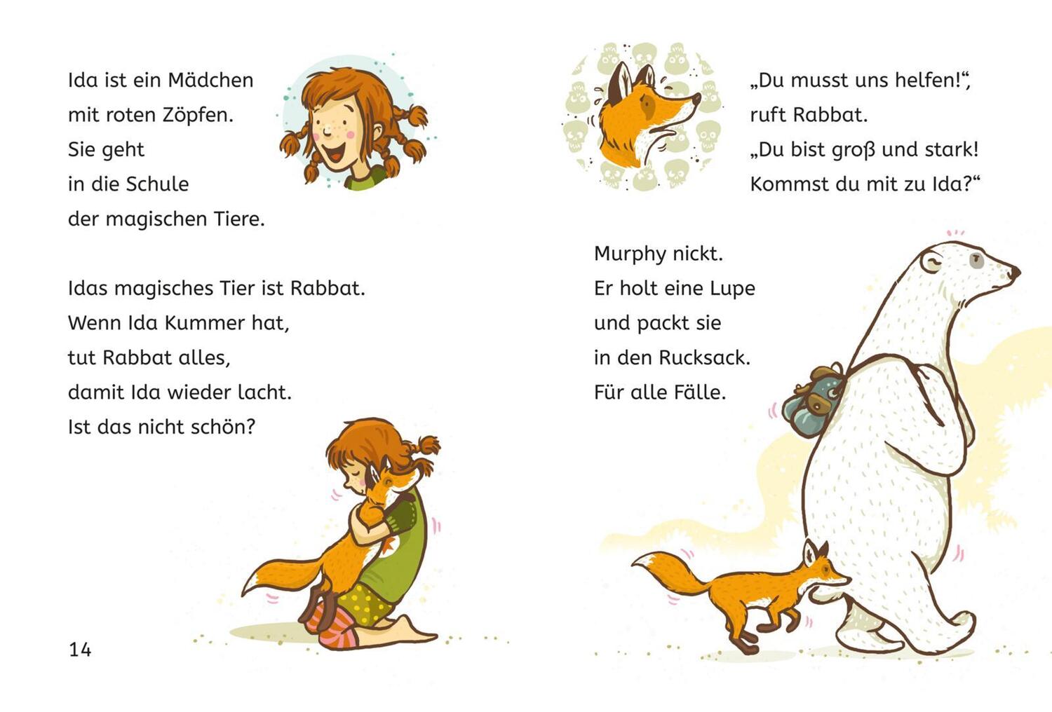 Bild: 9783551655912 | Die Schule der magischen Tiere ermittelt 1: Der grüne Glibber-Brief...