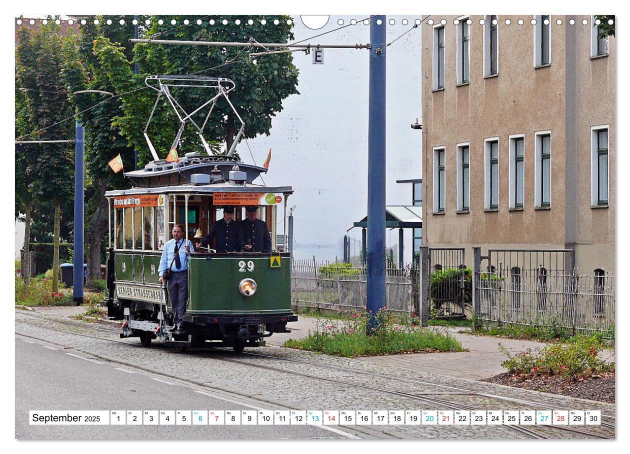 Bild: 9783435257591 | Tram historisch (Wandkalender 2025 DIN A3 quer), CALVENDO...