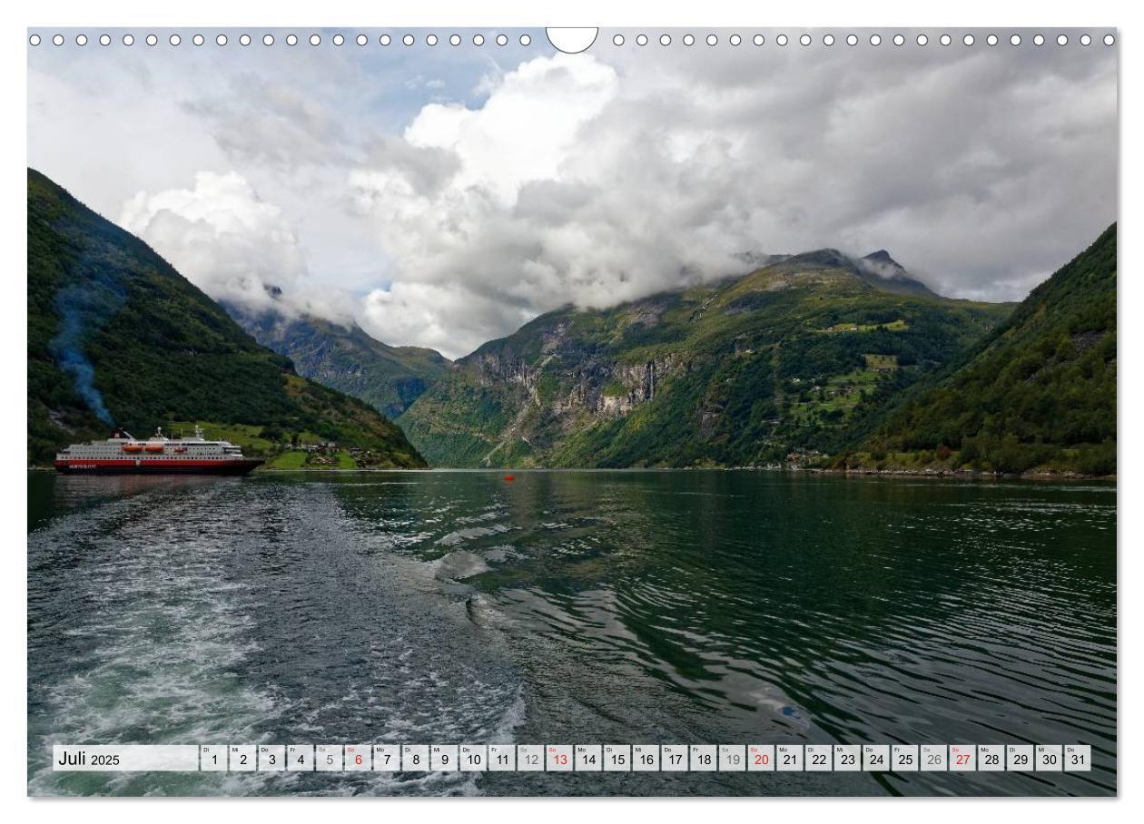 Bild: 9783435617791 | Hurtigruten - Faszination Natur (Wandkalender 2025 DIN A3 quer),...