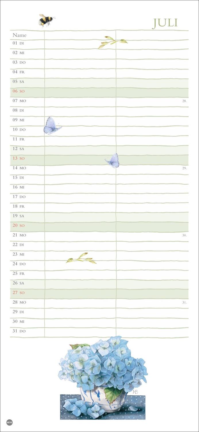 Bild: 9783756408634 | Marjolein Bastin: Planer für zwei 2025 | Kalender | Spiralbindung