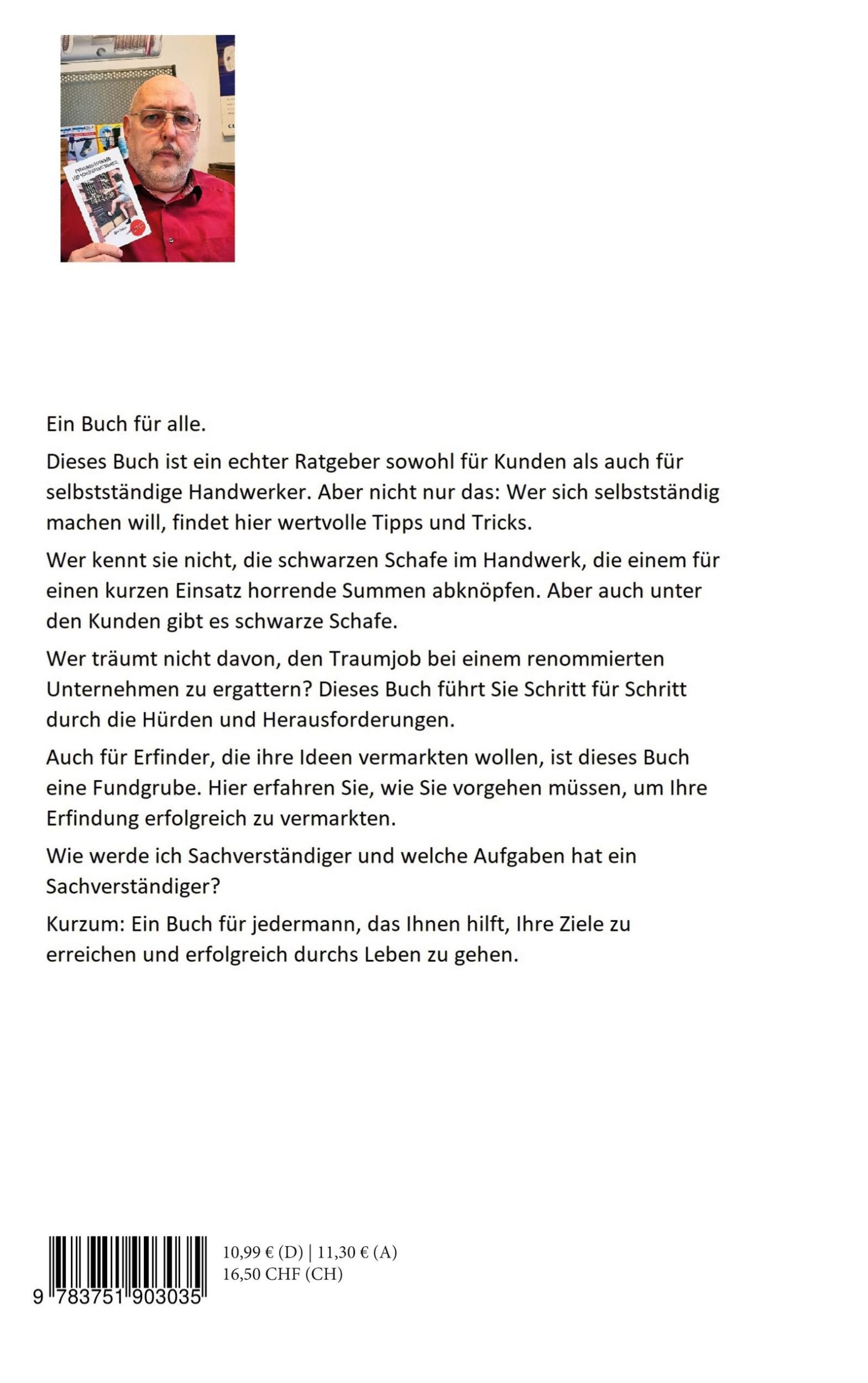 Rückseite: 9783751903035 | Achtung Handwerker 2 | Kunde - Handwerker - Selbstständig - Angestellt