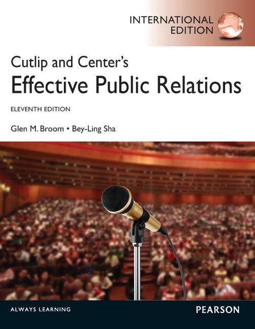 Cover: 9780273768395 | Cutlip and Center's Effective Public Relations | International Edition