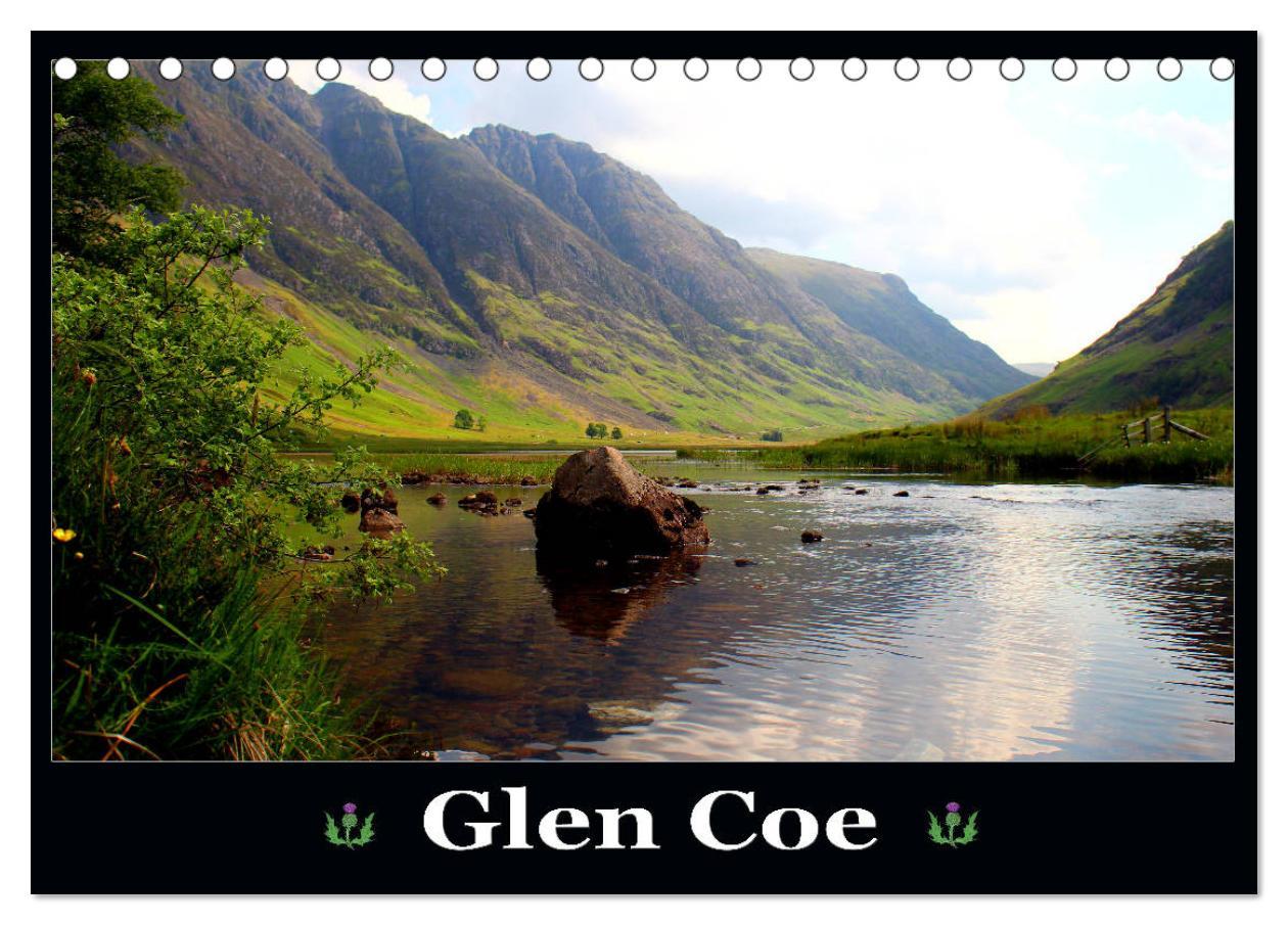 Cover: 9783435420377 | Glen Coe (Tischkalender 2025 DIN A5 quer), CALVENDO Monatskalender