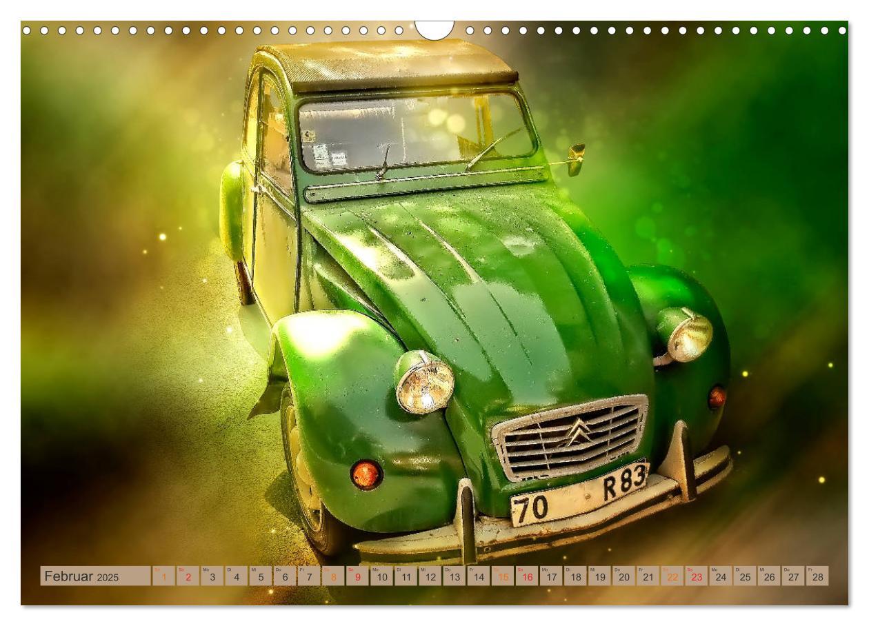 Bild: 9783435349081 | Die Ente - Citroën 2CV (Wandkalender 2025 DIN A3 quer), CALVENDO...