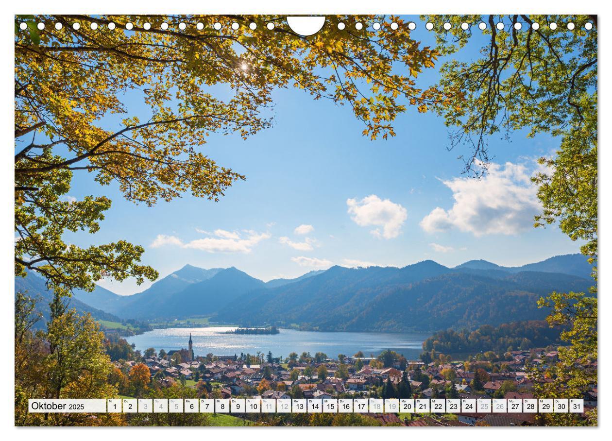 Bild: 9783383786570 | Schliersee-Idylle (Wandkalender 2025 DIN A4 quer), CALVENDO...