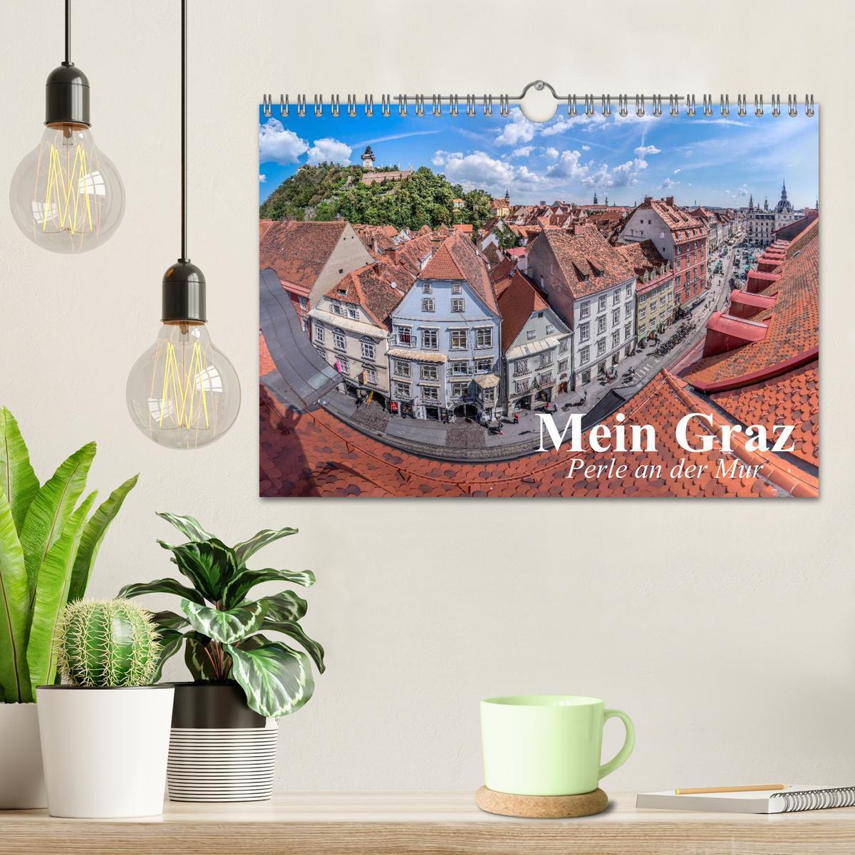 Bild: 9783435479962 | Mein Graz. Perle an der Mur (Wandkalender 2025 DIN A4 quer),...