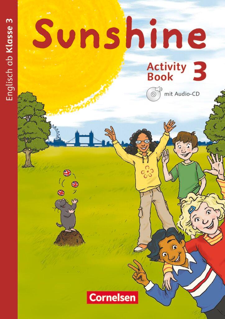 Cover: 9783060837663 | Sunshine 3. Schuljahr. Activity Book mit Audio-CD, Minibildkarten...