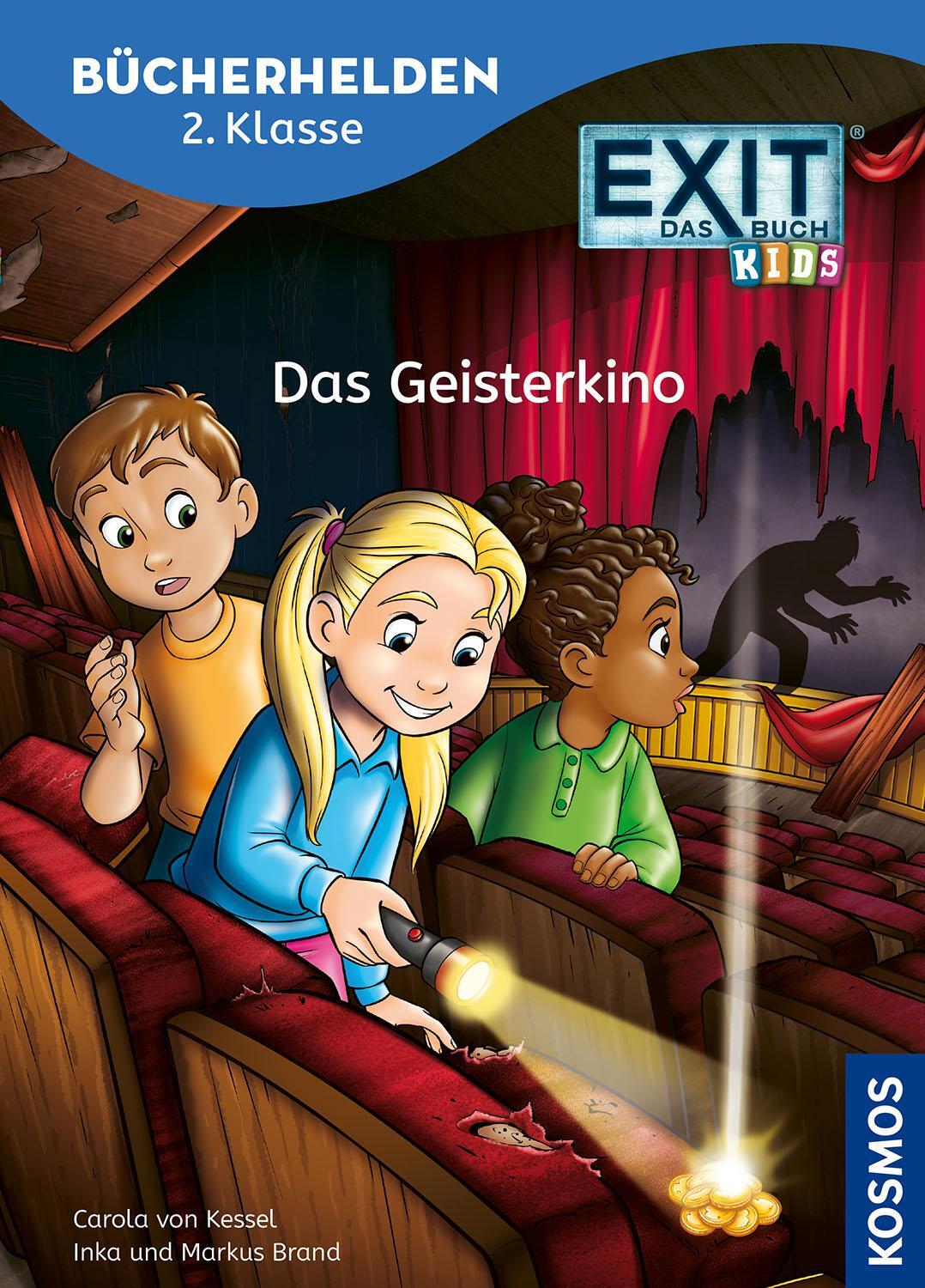 Cover: 9783440180174 | EXIT® - Das Buch, Bücherhelden 2. Klasse, Das Geisterkino | Buch