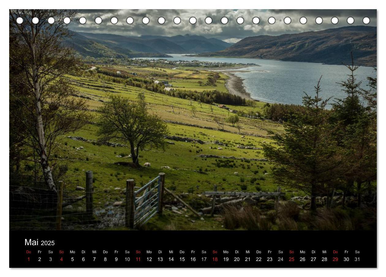 Bild: 9783435538416 | Die Highlands - Schottlands rauher Nordwesten (Tischkalender 2025...