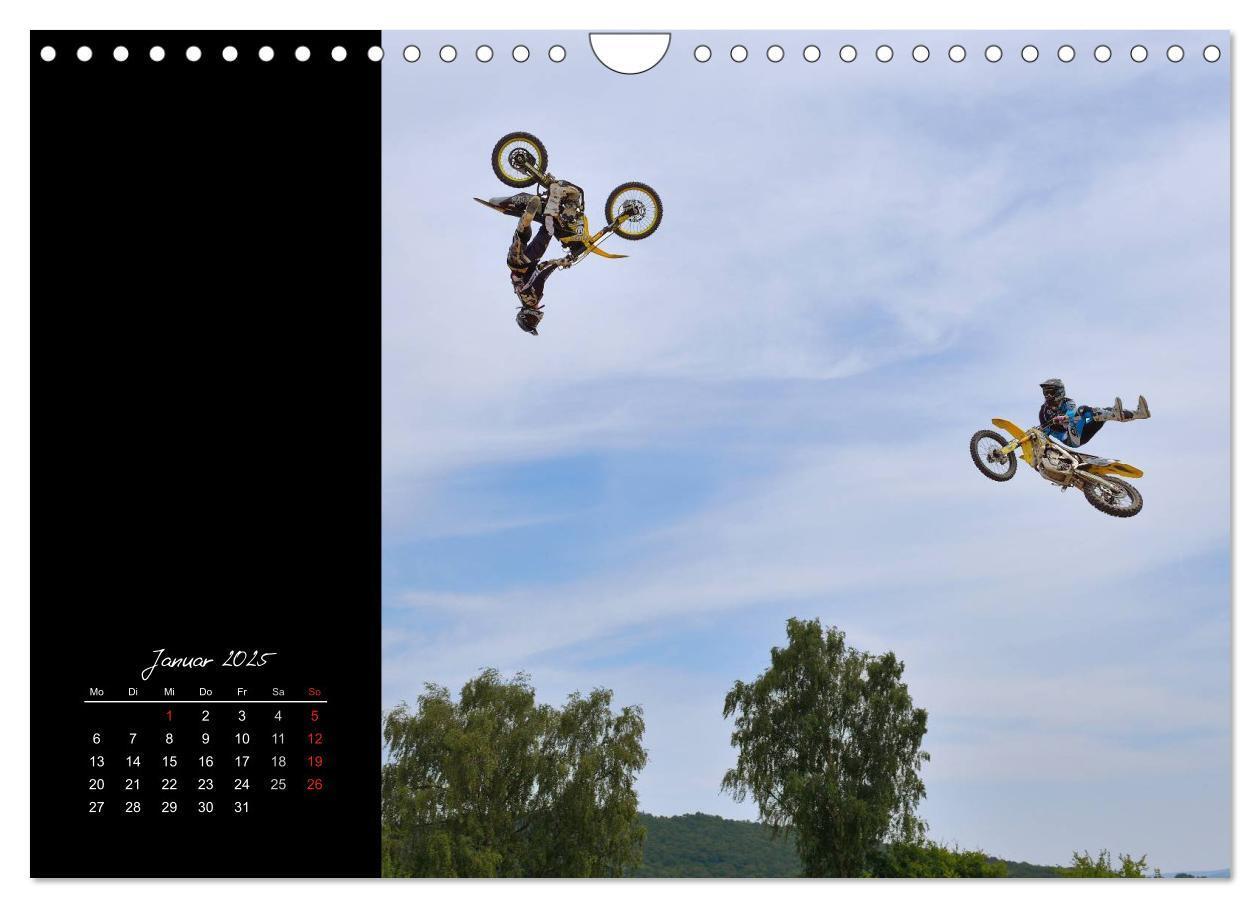 Bild: 9783435791514 | Motocross (Wandkalender 2025 DIN A4 quer), CALVENDO Monatskalender